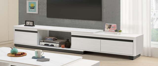 卡森 6尺岩板伸縮長櫃